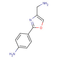 885272-85-5 4-[4-(aminomethyl)-1,3-oxazol-2-yl]aniline chemical structure