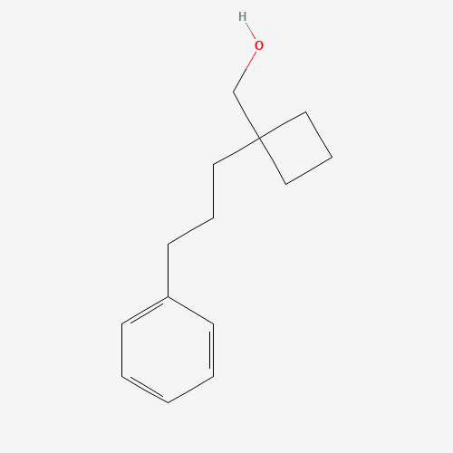 568591-09-3 [1-(3-phenylpropyl)cyclobutyl]methanol chemical structure