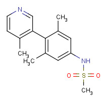 1357094-38-2 N-[3,5-dimethyl-4-(4-methylpyridin-3-yl)phenyl]methanesulfonamide chemical structure