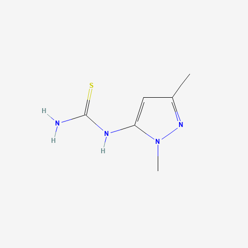 72620-48-5 (2,5-dimethylpyrazol-3-yl)thiourea chemical structure
