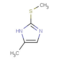 14395-85-8 5-methyl-2-methylsulfanyl-1H-imidazole chemical structure