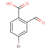 871502-87-3 4-bromo-2-formylbenzoic acid chemical structure
