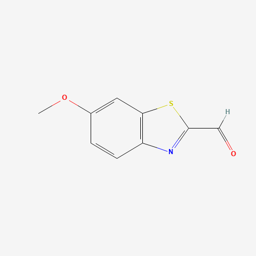 123511-58-0 6-methoxy-1,3-benzothiazole-2-carbaldehyde chemical structure