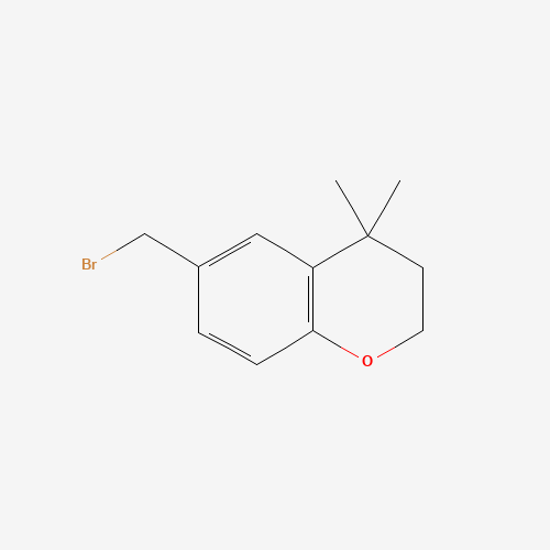 96524-52-6 6-(bromomethyl)-4,4-dimethyl-2,3-dihydrochromene chemical structure