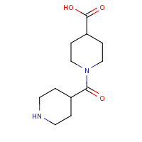 96053-48-4 1-(piperidine-4-carbonyl)piperidine-4-carboxylic acid chemical structure