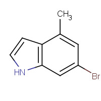 885520-51-4 6-bromo-4-methyl-1H-indole chemical structure