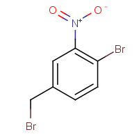 326595-66-8 1-bromo-4-(bromomethyl)-2-nitrobenzene chemical structure