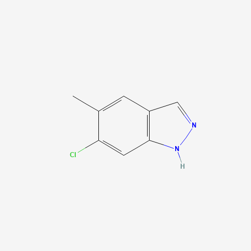 1000341-02-5 6-chloro-5-methyl-1H-indazole chemical structure