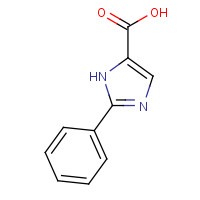 77498-98-7 2-phenyl-1H-imidazole-5-carboxylic acid chemical structure