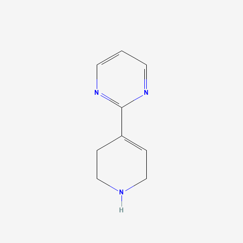 182416-04-2 2-(1,2,3,6-tetrahydropyridin-4-yl)pyrimidine chemical structure
