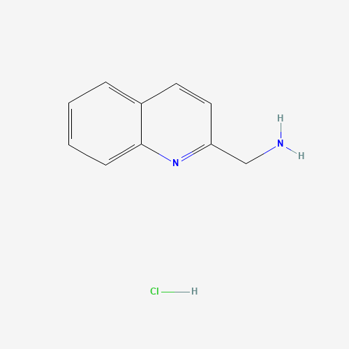 861036-67-1 quinolin-2-ylmethanamine;hydrochloride chemical structure