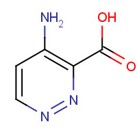 20865-29-6 4-aminopyridazine-3-carboxylic acid chemical structure