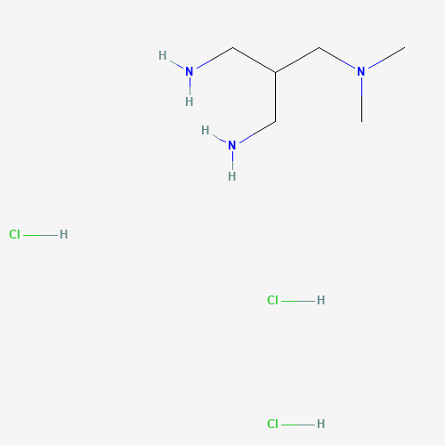 936255-80-0 2-(aminomethyl)-N',N'-dimethylpropane-1,3-diamine;trihydrochloride chemical structure