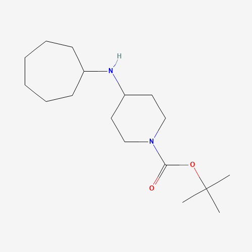 319427-80-0 tert-butyl 4-(cycloheptylamino)piperidine-1-carboxylate chemical structure