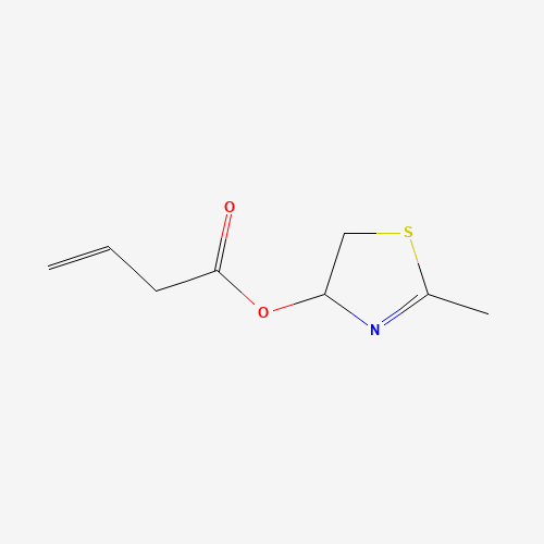 533887-37-5 (2-methyl-4,5-dihydro-1,3-thiazol-4-yl) but-3-enoate chemical structure