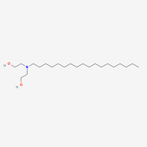 10213-78-2 2-[2-hydroxyethyl(octadecyl)amino]ethanol chemical structure