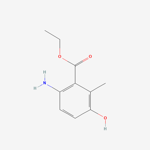 1379323-87-1 ethyl 6-amino-3-hydroxy-2-methylbenzoate chemical structure