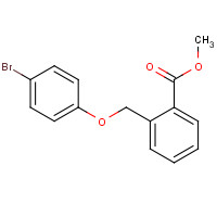 79669-48-0 methyl 2-[(4-bromophenoxy)methyl]benzoate chemical structure