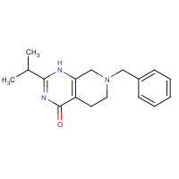 1112190-18-7 7-benzyl-2-propan-2-yl-1,5,6,8-tetrahydropyrido[3,4-d]pyrimidin-4-one chemical structure