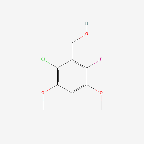 1453213-54-1 (2-chloro-6-fluoro-3,5-dimethoxyphenyl)methanol chemical structure