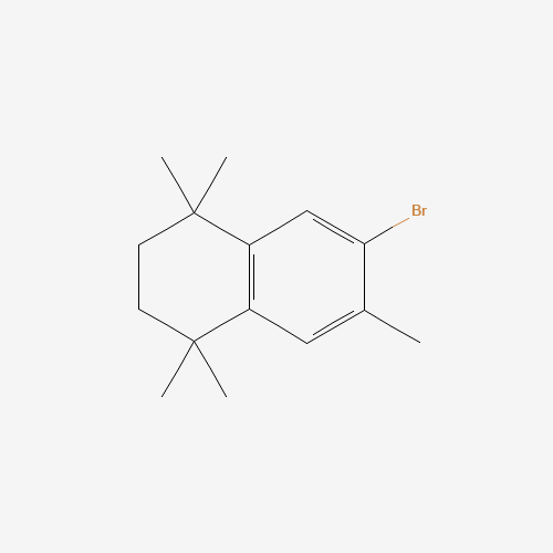 119999-22-3 6-bromo-1,1,4,4,7-pentamethyl-2,3-dihydronaphthalene chemical structure