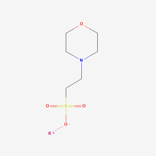 39946-25-3 potassium;2-morpholin-4-ylethanesulfonate chemical structure