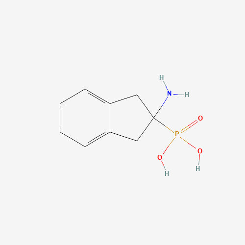 141120-17-4 (2-amino-1,3-dihydroinden-2-yl)phosphonic acid chemical structure