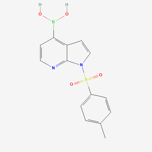 1310556-95-6 [1-(4-methylphenyl)sulfonylpyrrolo[2,3-b]pyridin-4-yl]boronic acid chemical structure