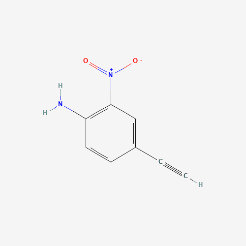 656798-50-4 4-ethynyl-2-nitroaniline chemical structure