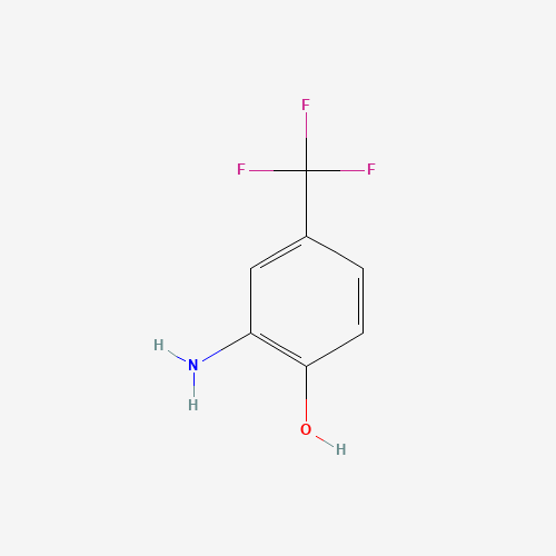 454-81-9 2-amino-4-(trifluoromethyl)phenol chemical structure
