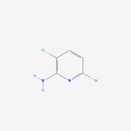 1060815-73-7 6-bromo-3-chloropyridin-2-amine chemical structure