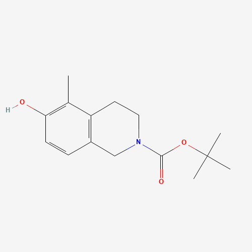 1165923-89-6 tert-butyl 6-hydroxy-5-methyl-3,4-dihydro-1H-isoquinoline-2-carboxylate chemical structure