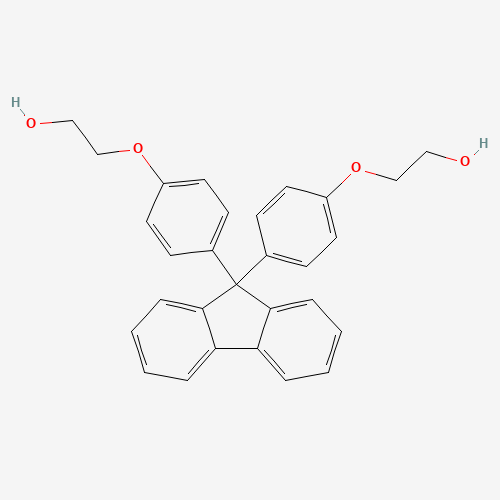 117344-32-8 2-[4-[9-[4-(2-hydroxyethoxy)phenyl]fluoren-9-yl]phenoxy]ethanol chemical structure