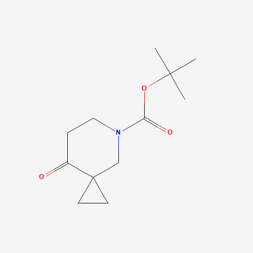 143306-64-3 tert-butyl 8-oxo-5-azaspiro[2.5]octane-5-carboxylate chemical structure