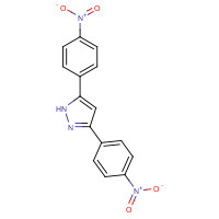 59548-24-2 3,5-bis(4-nitrophenyl)-1H-pyrazole chemical structure