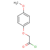 42082-29-1 2-(4-methoxyphenoxy)acetyl chloride chemical structure