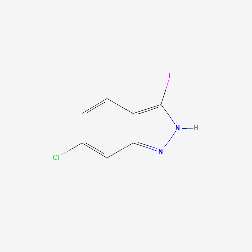 503045-59-8 6-chloro-3-iodo-2H-indazole chemical structure