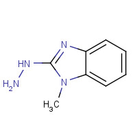 7022-37-9 (1-methylbenzimidazol-2-yl)hydrazine chemical structure