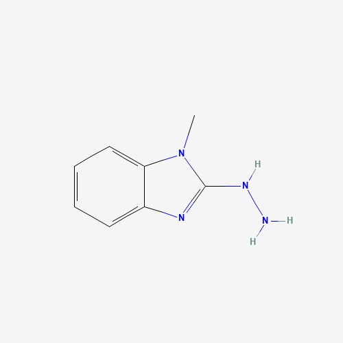 7022-37-9 (1-methylbenzimidazol-2-yl)hydrazine chemical structure