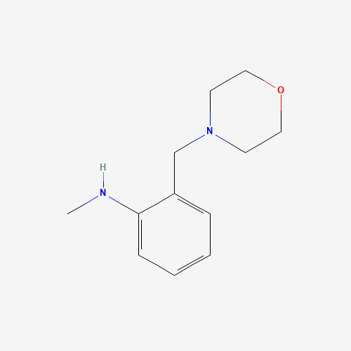 937659-58-0 N-methyl-2-(morpholin-4-ylmethyl)aniline chemical structure