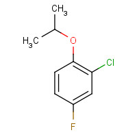 202982-71-6 2-chloro-4-fluoro-1-propan-2-yloxybenzene chemical structure