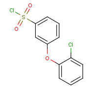 474947-79-0 3-(2-chlorophenoxy)benzenesulfonyl chloride chemical structure
