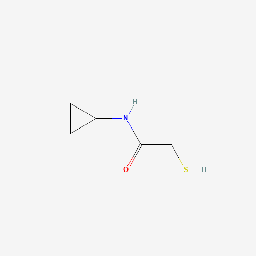 886047-44-5 N-cyclopropyl-2-sulfanylacetamide chemical structure