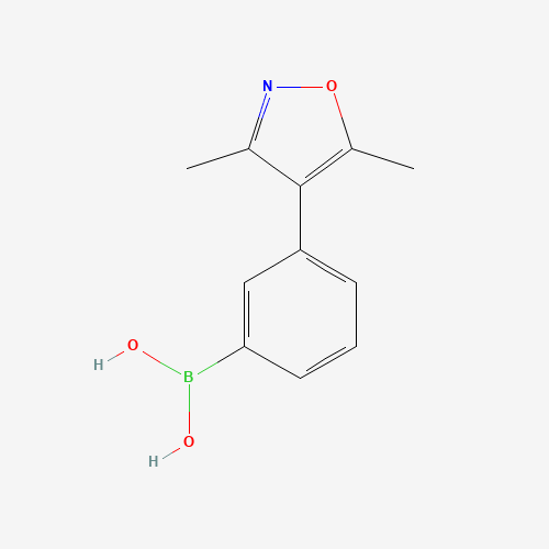 1201799-16-7 [3-(3,5-dimethyl-1,2-oxazol-4-yl)phenyl]boronic acid chemical structure