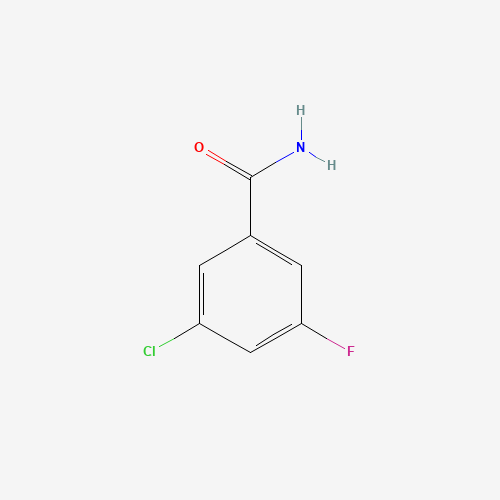 874781-06-3 3-chloro-5-fluorobenzamide chemical structure