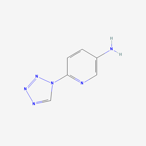 1256834-66-8 6-(tetrazol-1-yl)pyridin-3-amine chemical structure