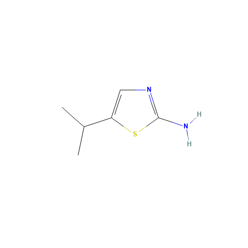 101080-15-3 5-propan-2-yl-1,3-thiazol-2-amine chemical structure