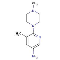 219132-85-1 5-methyl-6-(4-methylpiperazin-1-yl)pyridin-3-amine chemical structure