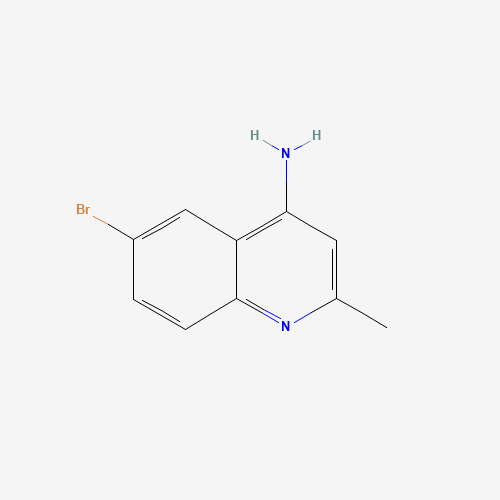 96938-26-0 6-bromo-2-methylquinolin-4-amine chemical structure