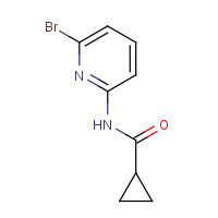 1155619-83-2 N-(6-bromopyridin-2-yl)cyclopropanecarboxamide chemical structure